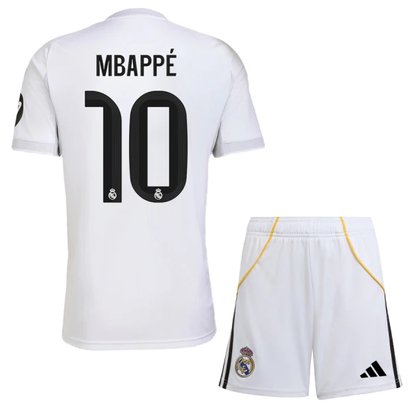 Dječji Real Madrid Kylian Mbappé 10 Domaći Dres i šorc 2025/26