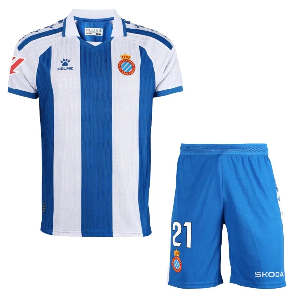 Dječji RCD Espanyol Domaći Dres i šorc 2025/26
