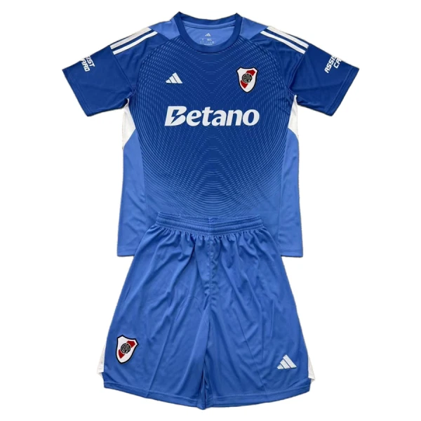 Dječji River Plate Golman Dres i šorc 2025/26 Plava