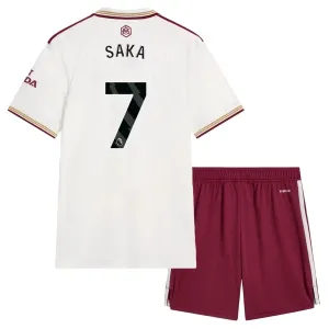 Dječji Arsenal Bukayo Saka 7 Treći Dres i šorc 2025/26