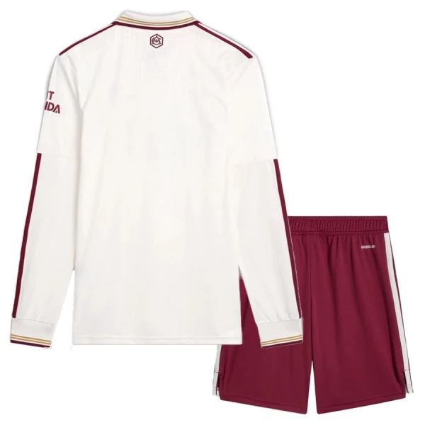 Dječji Arsenal Treći Dres i šorc 2025/26 - Dugi rukavi