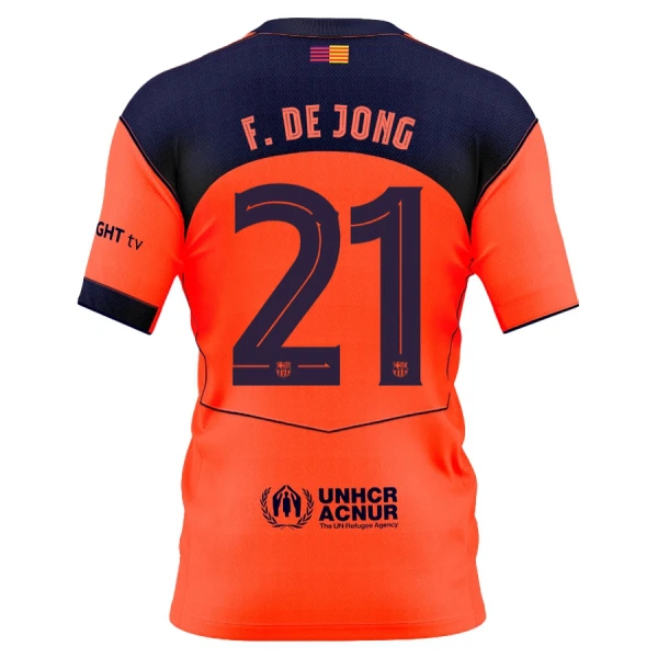 Dječji FC Barcelona Frenkie de Jong 21 Treći Dres i šorc 2025/26