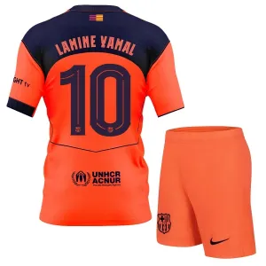 Dječji FC Barcelona Lamine Yamal 10 Treći Dres i šorc 2025/26