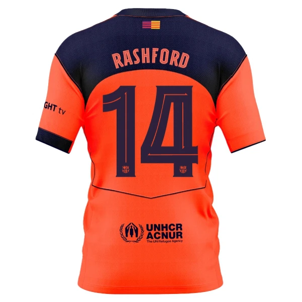 FC Barcelona Marcus Rashford 14 Treći Dres 2025/26