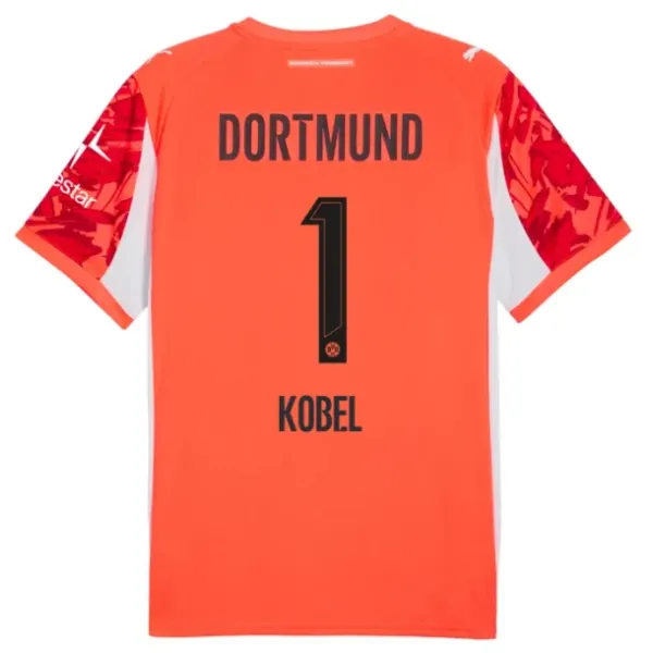 Borussia Dortmund Gregor Kobel 1 Golman Dres 2025/26 Crvena