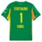 Borussia Dortmund Gregor Kobel 1 Golman Dres 2025/26 Zelena
