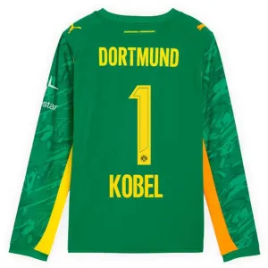 Borussia Dortmund Gregor Kobel 1 Golman Dres 2025/26 Zelena - Dugi rukavi