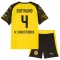 Dječji Borussia Dortmund Nico Schlotterbeck 4 Domaći Dres i šorc 2025/26