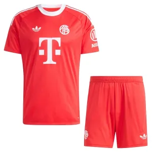 Dječji FC Bayern München Golman Dres i šorc 2025/26 Crvena