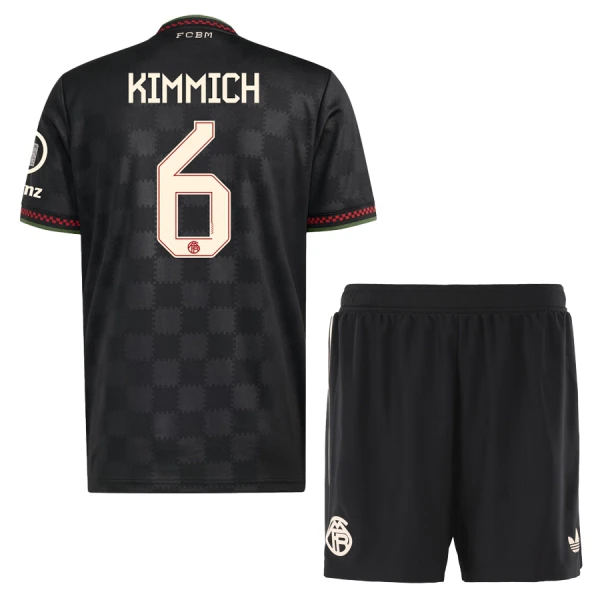 Dječji FC Bayern München Joshua Kimmich 6 Treći Dres i šorc 2025/26