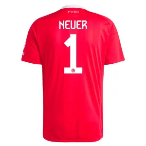 FC Bayern München Manuel Neuer 1 Golman Dres 2025/26 Crvena