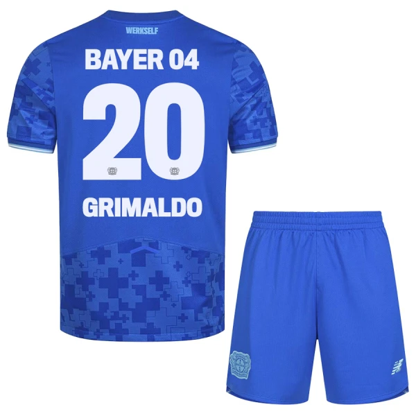 Dječji Bayer 04 Leverkusen Alejandro Grimaldo 20 Treći Dres i šorc 2025/26