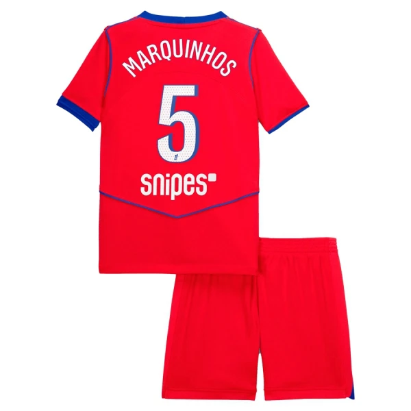 Dječji Paris Saint-Germain Marquinhos 5 Treći Dres i šorc 2025/26