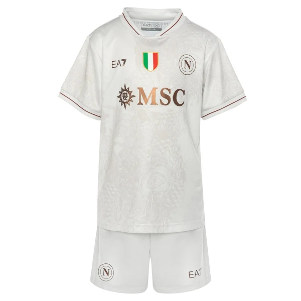 Dječji SSC Napoli Gostujući Dres i šorc 2025/26