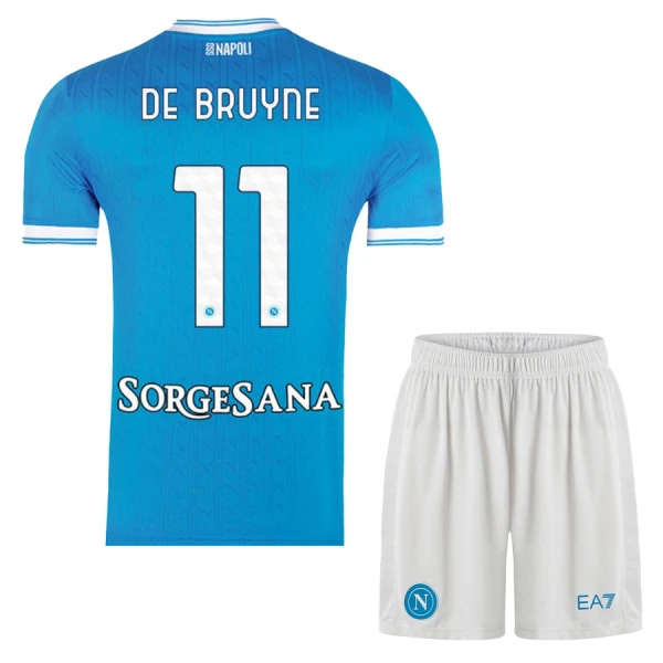 Dječji SSC Napoli Kevin De Bruyne 11 Domaći Dres i šorc 2025/26