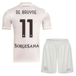 Dječji SSC Napoli Kevin De Bruyne 11 Gostujući Dres i šorc 2025/26
