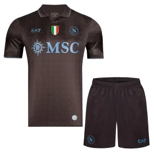 Dječji SSC Napoli Treći Dres i šorc 2025/26