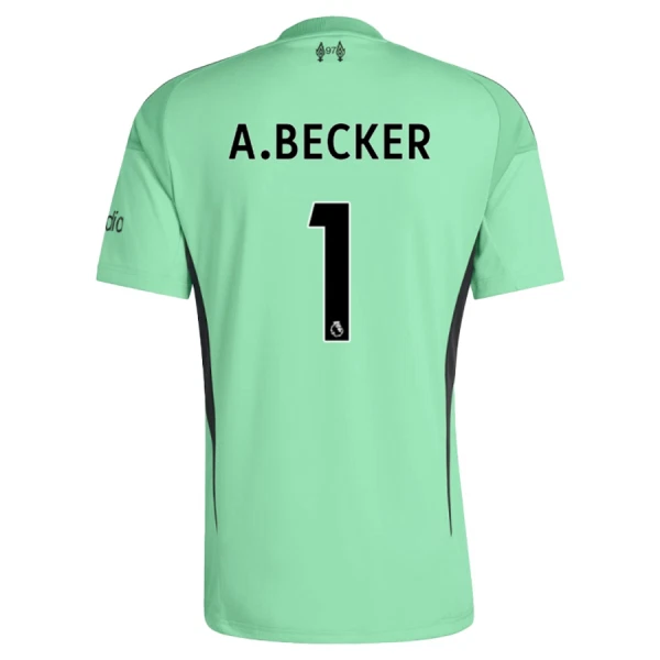 Dječji Liverpool Alisson Becker 1 Golman Dres i šorc 2025/26 Zelena