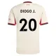 Dječji Liverpool Diogo Jota 20 Gostujući Dres i šorc 2025/26