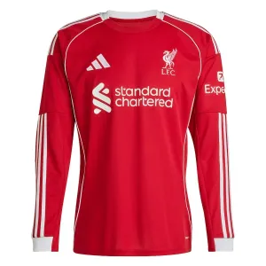 Liverpool Domaći Dres 2025/26 - Dugi rukavi
