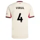 Liverpool Virgil van Dijk 4 Gostujući Dres 2025/26