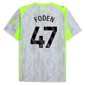 Manchester City Phil Foden 47 Treći Dres 2025/26