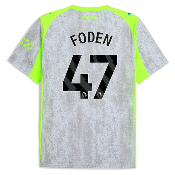 Manchester City Phil Foden 47 Treći Dres 2025/26