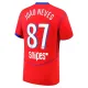 Paris Saint-Germain João Neves 87 Treći Dres 2025/26