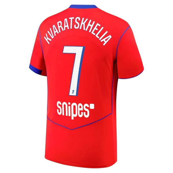 Paris Saint-Germain Khvicha Kvaratskhelia 7 Treći Dres 2025/26