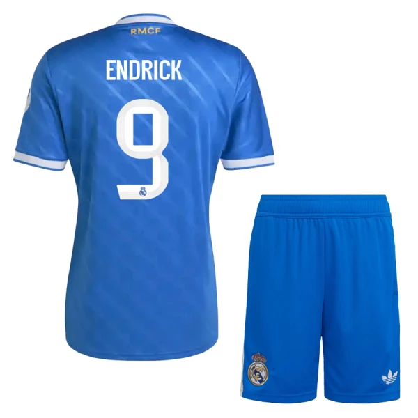 Dječji Real Madrid Endrick 9 Treći Dres i šorc 2025/26