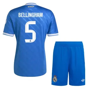 Dječji Real Madrid Jude Bellingham 5 Treći Dres i šorc 2025/26
