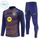 Dječji FC Barcelona Trening sweatshirt i hlače komplet Četvrtina Zip 2025/26 Navy