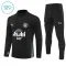 Dječji Manchester City Trening sweatshirt i hlače komplet Četvrtina Zip 2025/26 Crna