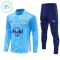 Dječji Manchester City Trening sweatshirt i hlače komplet Četvrtina Zip 2025/26 Plava