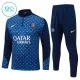 Dječji Paris Saint-Germain Trening sweatshirt i hlače komplet Četvrtina Zip 2025/26 Plava