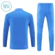Dječji Real Madrid Trening sweatshirt i hlače komplet Četvrtina Zip 2025/26 Plava