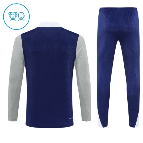 Dječji Tottenham Hotspur Trening sweatshirt i hlače komplet Četvrtina Zip 2025/26 Navy