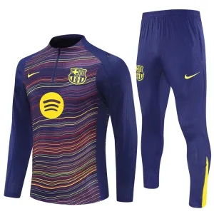 FC Barcelona Trening sweatshirt i hlače komplet Četvrtina Zip 2025/26 Navy