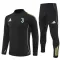 Juventus Trening sweatshirt i hlače komplet Četvrtina Zip 2025/26 Crna