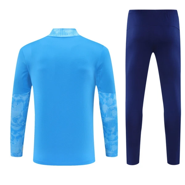 Manchester City Trening sweatshirt i hlače komplet Četvrtina Zip 2025/26 Plava