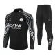 Paris Saint-Germain Trening sweatshirt i hlače komplet Četvrtina Zip 2025/26 Crna