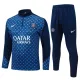 Paris Saint-Germain Trening sweatshirt i hlače komplet Četvrtina Zip 2025/26 Plava