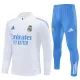 Real Madrid Trening sweatshirt i hlače komplet Četvrtina Zip 2025/26 Bijela