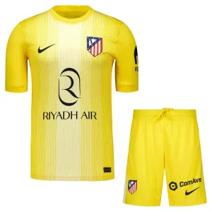 Dječji Atlético Madrid Golman Dres i šorc 2025/26 Žuta