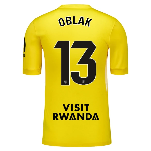 Dječji Atlético Madrid Jan Oblak 13 Golman Dres i šorc 2025/26 Žuta