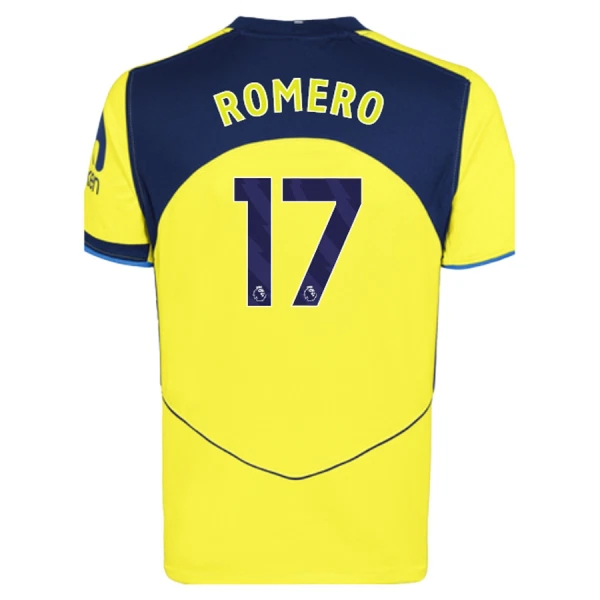 Dječji Tottenham Hotspur Cristian Romero 17 Treći Dres i šorc 2025/26