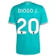 Dječji Liverpool Diogo Jota 20 Treći Dres i šorc 2025/26