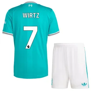 Dječji Liverpool Florian Wirtz 7 Treći Dres i šorc 2025/26