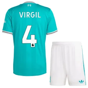Dječji Liverpool Virgil van Dijk 4 Treći Dres i šorc 2025/26
