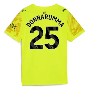 Manchester City Gianluigi Donnarumma 25 Golman Dres 2025/26 Žuta